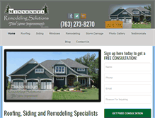 Tablet Screenshot of mnremodelingsolutions.com